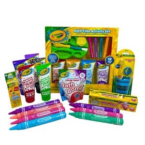 🟣🟡🔴 CRAYOLA BATH BUNDLE 🟢🔵🟠